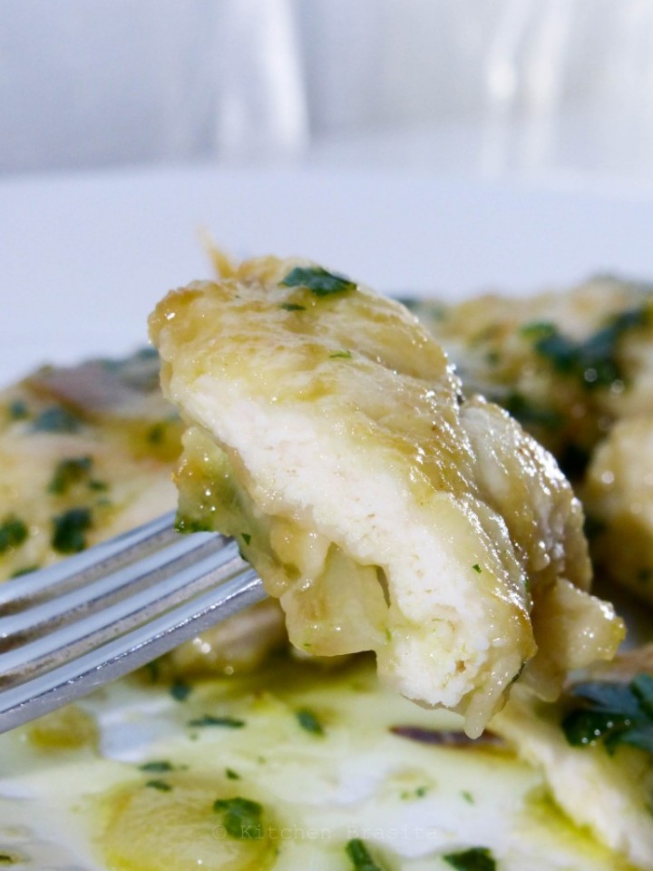 Scaloppine di pollo al limone