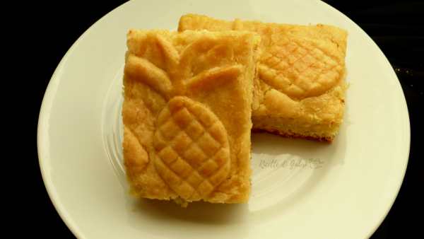crostata frolla morbida ananas e cocco o amor em pedaços