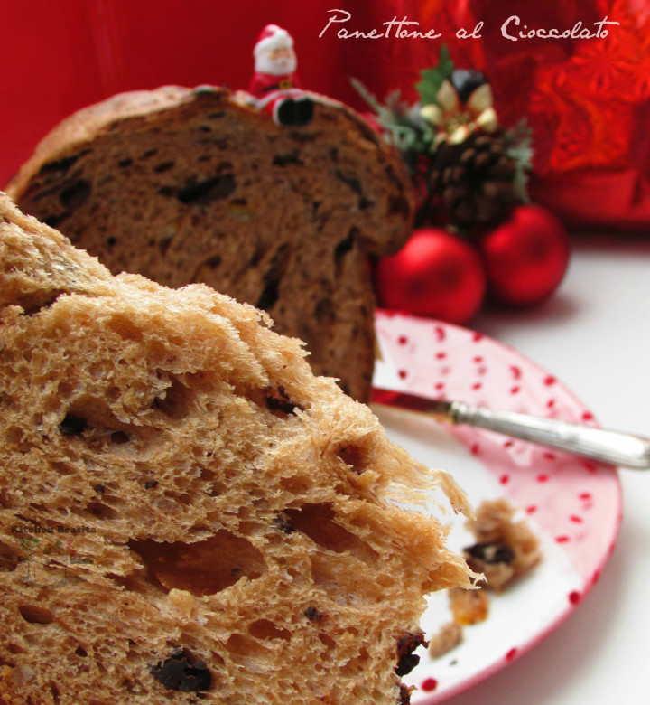 Panettone cioccolato e arance