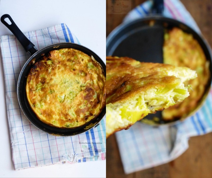 Frittata di porri