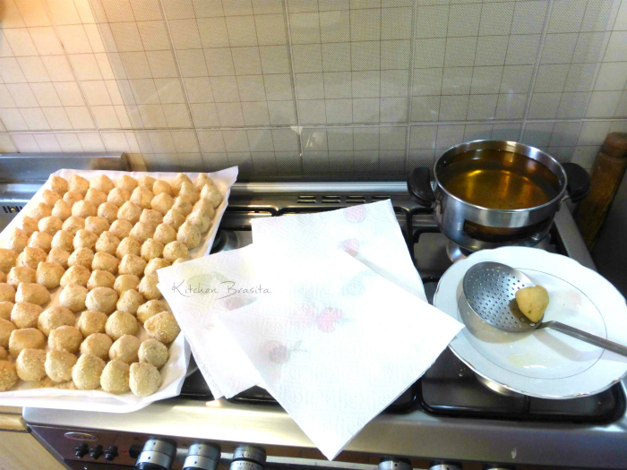 le coxinhas-arancini brasiliani