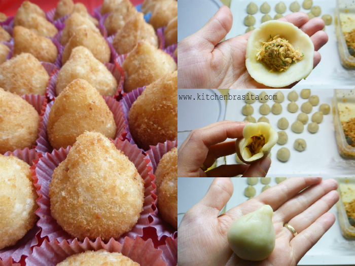 passo passo coxinhas.arancini brasiliani