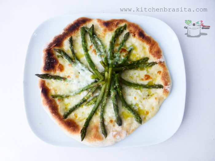 pizza agli asparagi