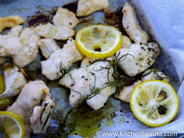 pollo al limone al forno succoso