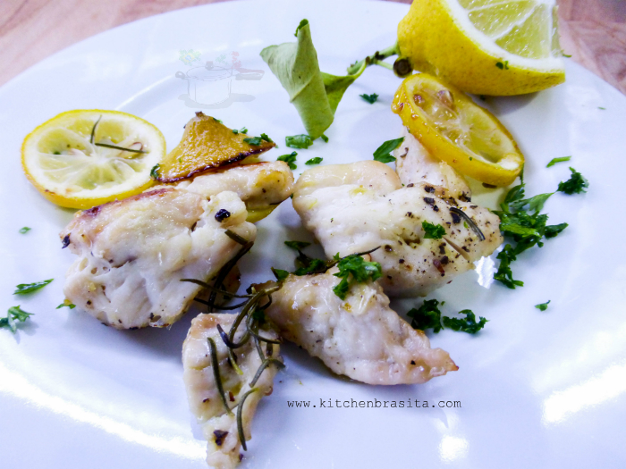 pollo al limone succoso