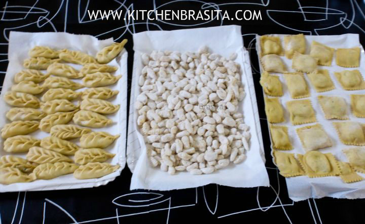 cullurgiones, mallureddus,ravioli sardi