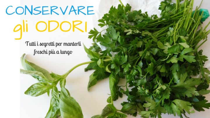 conservare gli odori
