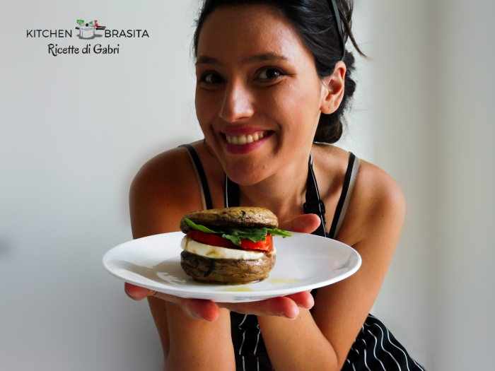 io e l hamburger vegetariano