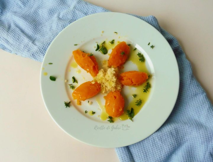 Purè di zucca super leggero ricetta facile con zucca al forno gabri