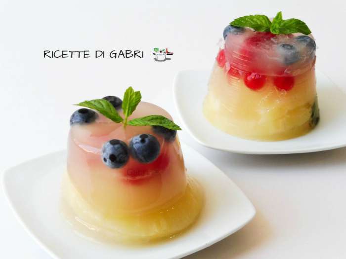 frutta in gelatina dolce capodanno