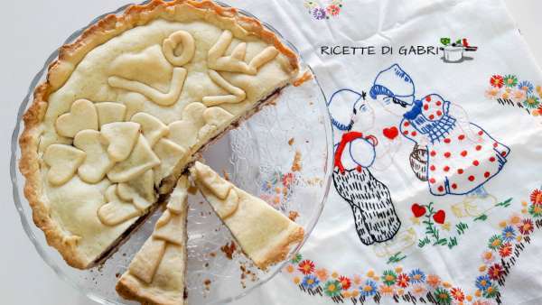 crostata ricotta e visciole