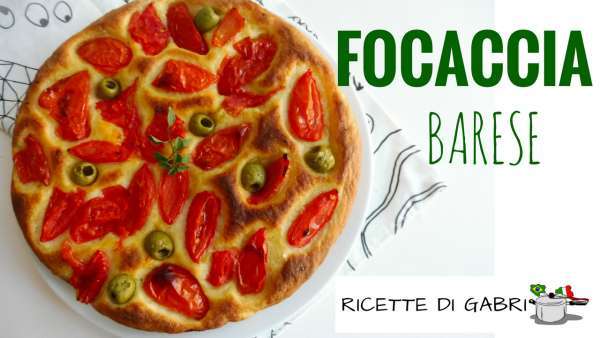 focaccia barese ricetta facile