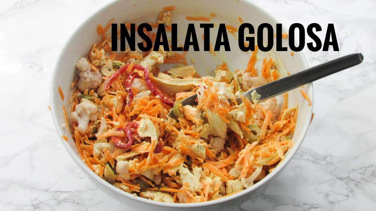 ricette avanzi pasqua, insalata pollo