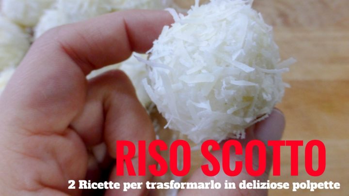 ricette riso scotto polpette riso