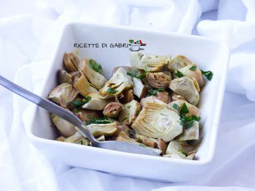 ricetta carciofi carciofi tipo sott olio facile