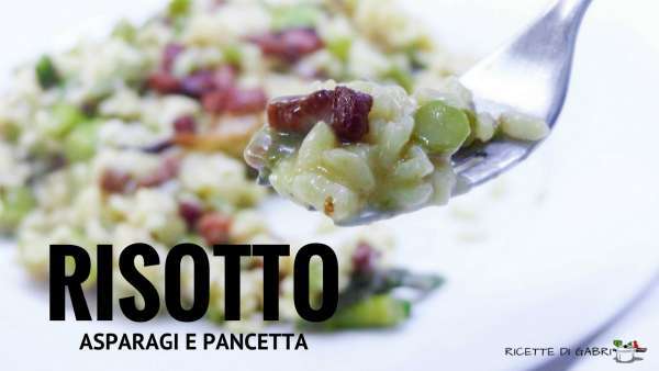 risotto asparagi e pancetta