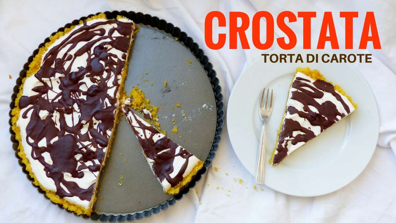 crostata torta di carote