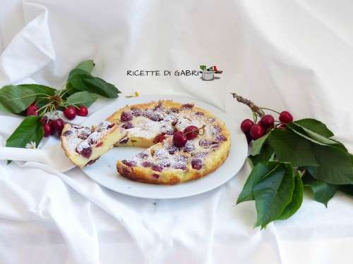 torta ciliegie fresche clafoutis di frutta