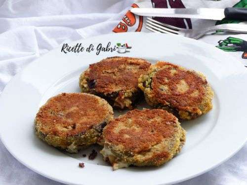 cotolette di melanzane in padella