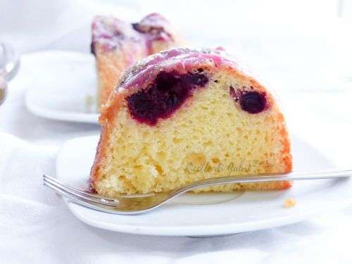 chiffon cake ai mirtilli torta sofficissima