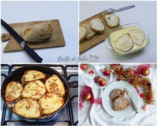 dolce con pane rafferno ricetta di natale