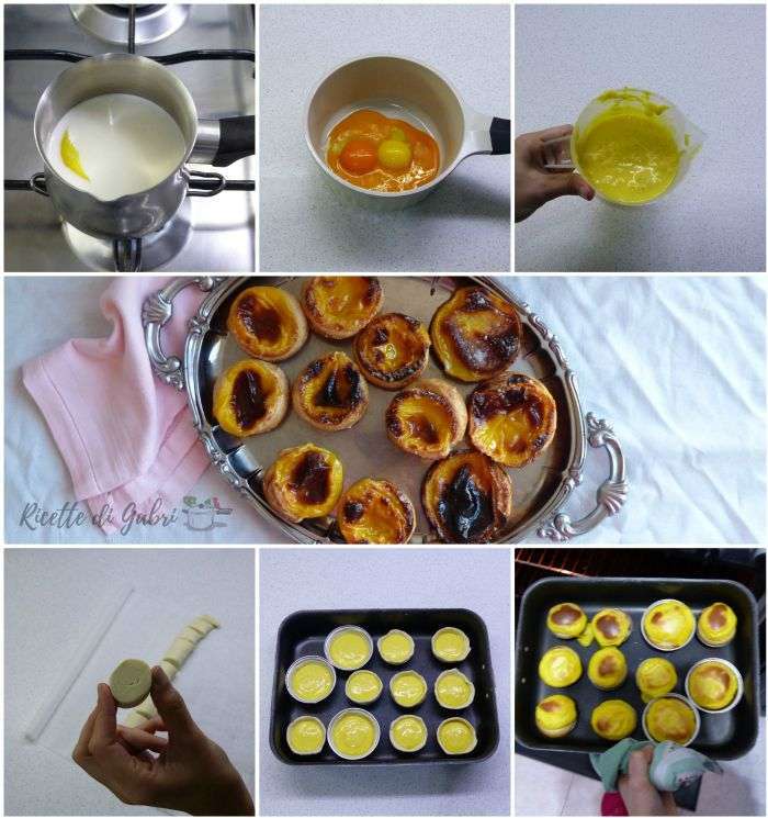 ricetta pastel belem portoghese pastel de nata