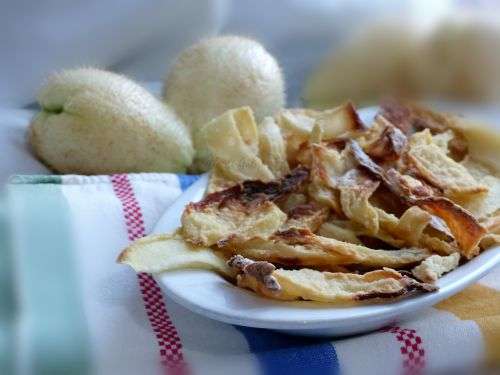 zucchine chayotte croccanti al forno