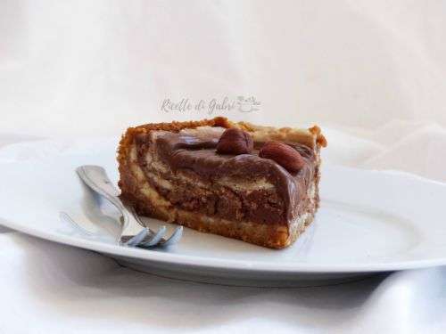 torta alla nutella cheesecake cotta