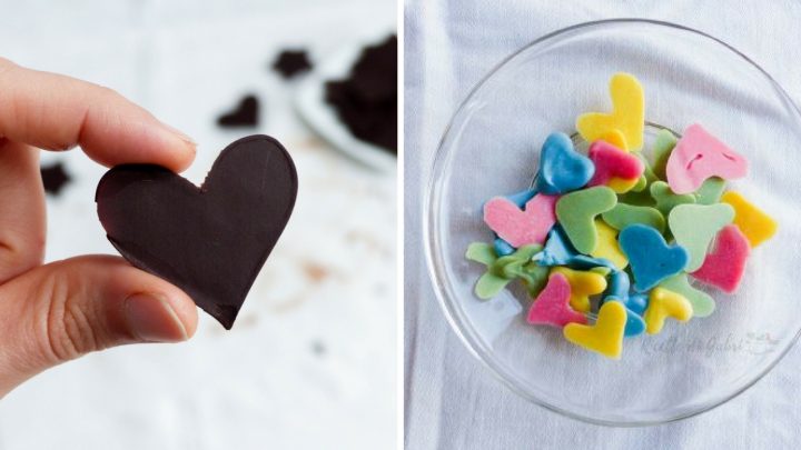 decorazioni di cioccolato facili per dolci