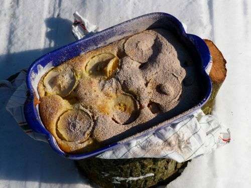 torta di mele soffice e facile con crema pasticcera