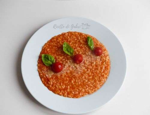 risotto al pomodoro facile e cremosa