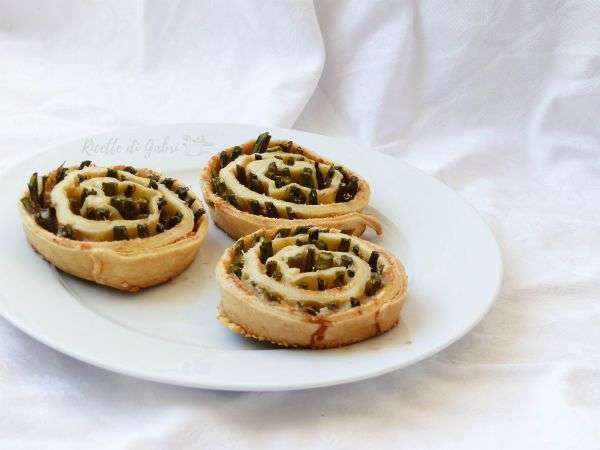 girelle biscotti salati agli asparagi