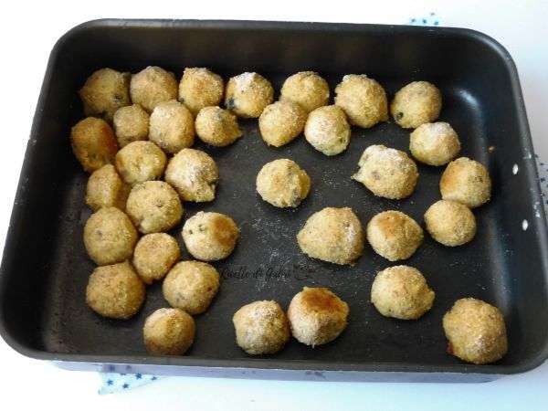 polpette crocchette patate e cozze antipasto