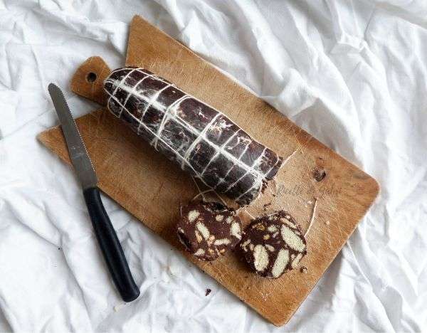 salame di cioccolato senza u