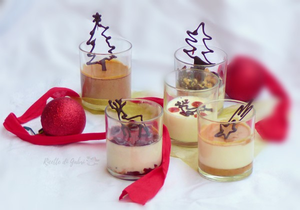 panna cotta di natale ricetta con latte facile