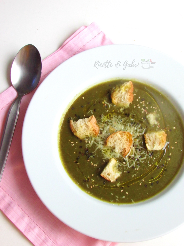 vellutata broccoli riciclare foglie esterne ricette zero sprecco