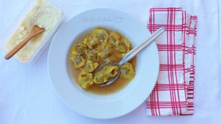 ricetta tortellini in brodo con avanzi di spezzattino
