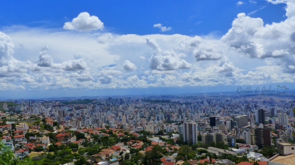 belo horizonte brasile vista panoramica città