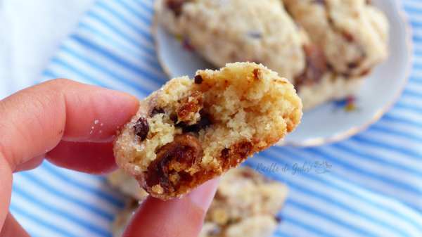 biscotti fichi e cioccolato ricetta facile veloce senza burro