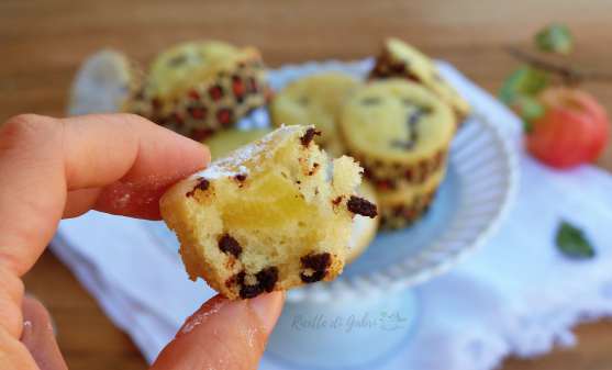 torta di mele e cioccolato che si scioglie in bocca muffins alle mele facilissimi