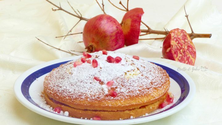 torta soffice con crema al melograno ricetta facile torta 12 cucchiai crema vegana