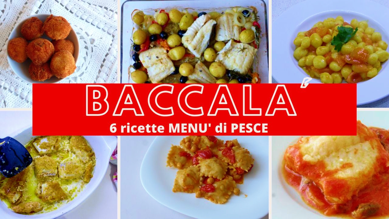 menu d i pesce vigilia di natale ricette con il baccalà facili e veloci