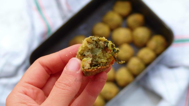 polpette di cicoria e patate fatte in casa ricetta facile veloce di gabri con salsiccia
