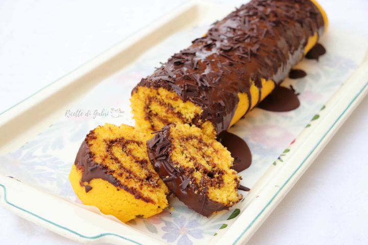 rotolo dolce alle carote torta soffice fatta in casa da gabri carrot cake roll