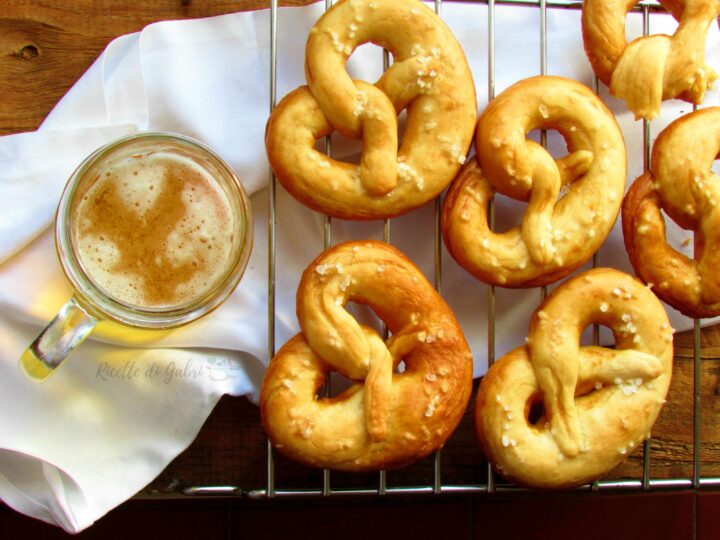 ricetta pane pretzel brezel fatto in casa da gabri