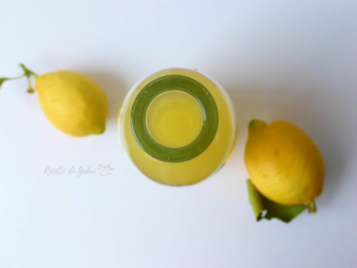 ricetta liquore limoncello fatto in casa gabri