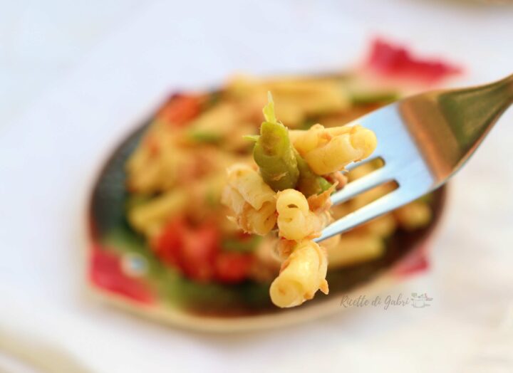 pasta fredda con tonno e fagiolini ricette caserecce facili veloci di gabri