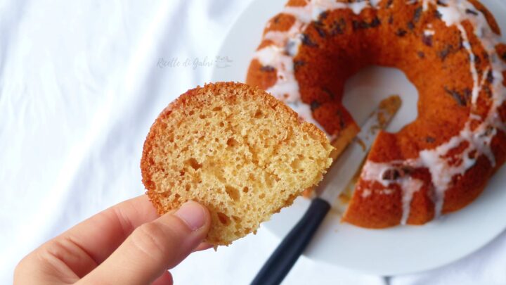 torta miele latte caldo con spezie ricetta facile ciambellone soffice di gabri