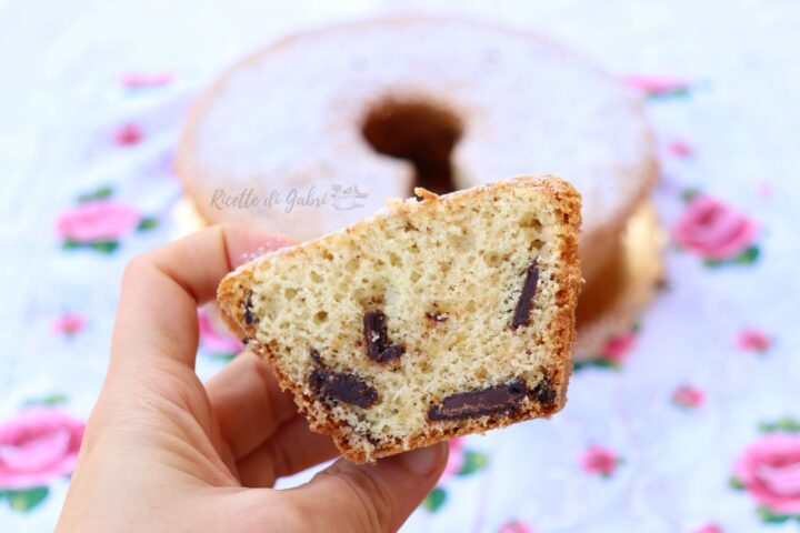 ciambellone con avanzi di cioccolatini ricetta facile e veloce di gabri