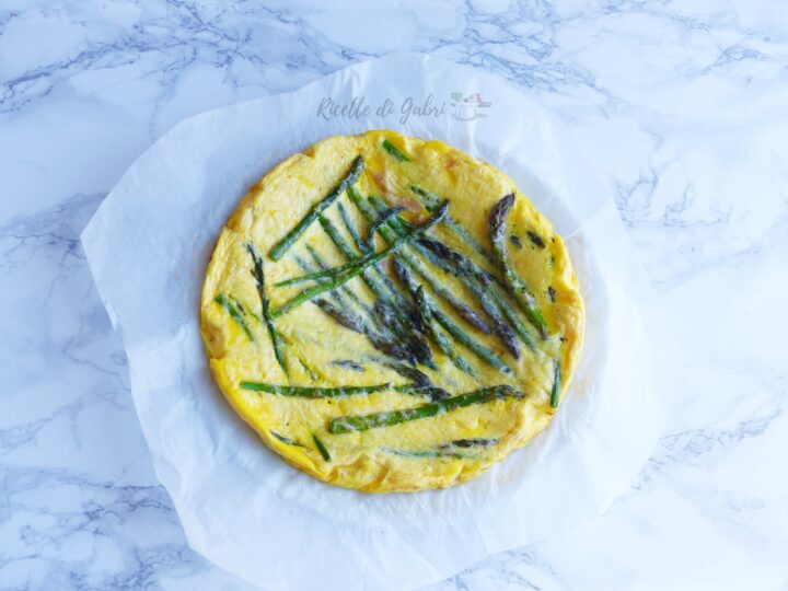 frittata di asparagi al forno morbida ricetta facile e veloce piatto unico